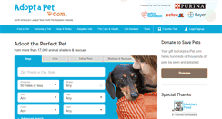 Desktop Screenshot of m.adoptapet.com