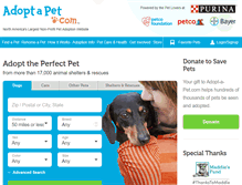 Tablet Screenshot of muttslikeme.adoptapet.com